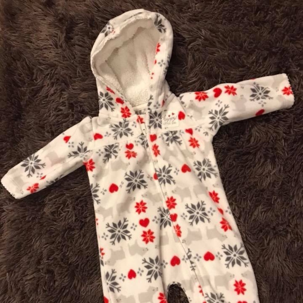 Fleece Zip Up Onsie